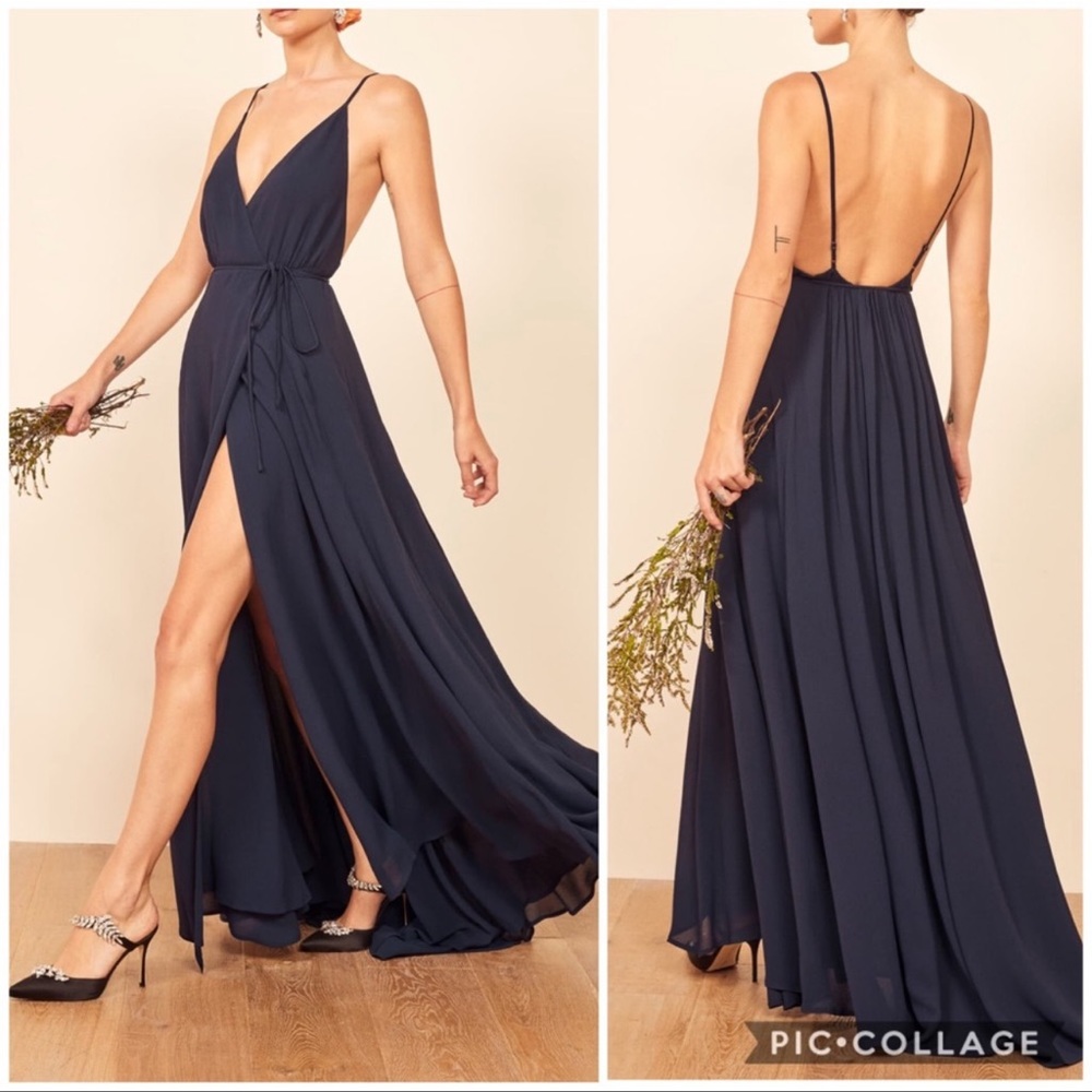 REFORMATION Callalily Sleeveless Maxi Dres…
